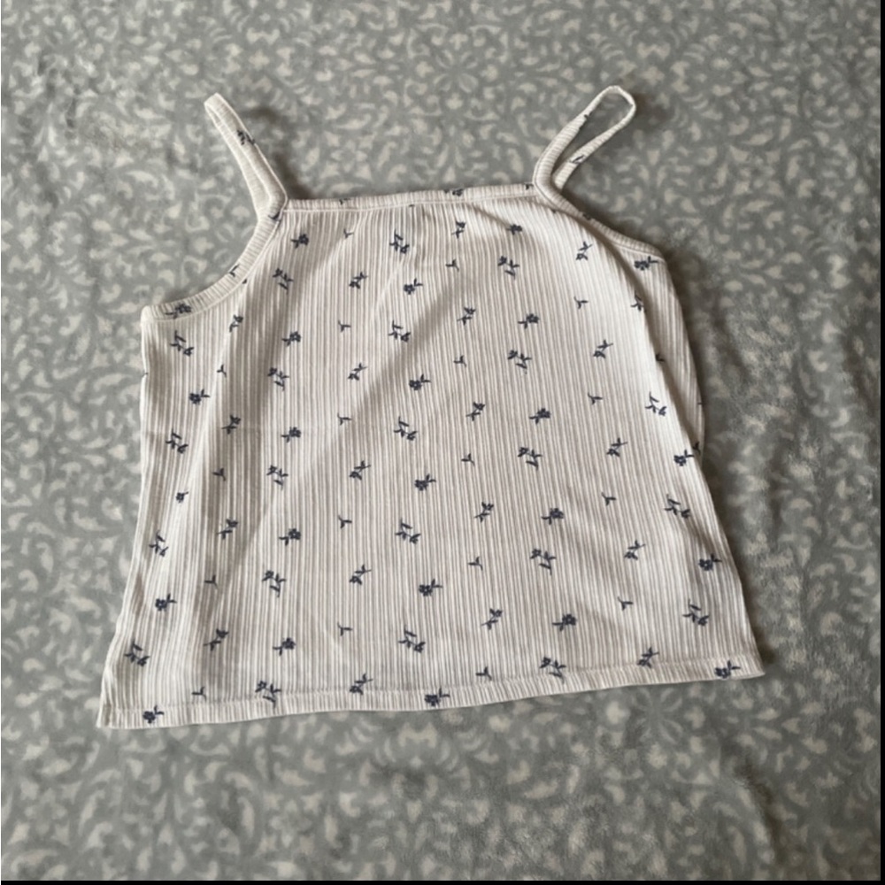 Old Navy flower tank top